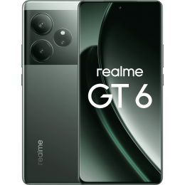 Смартфон Realme GT 6 12/256GB, зеленый туман (RU)