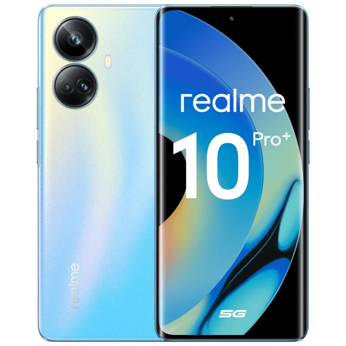 Смартфон Realme 10 Pro+ 8/128GB, синий (RU) по цене 25 990 ₽