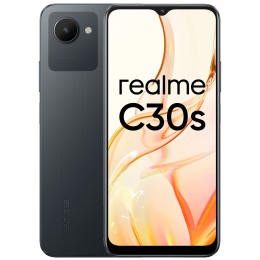 Смартфон Realme C30S 3/64GB, черный (RU)
