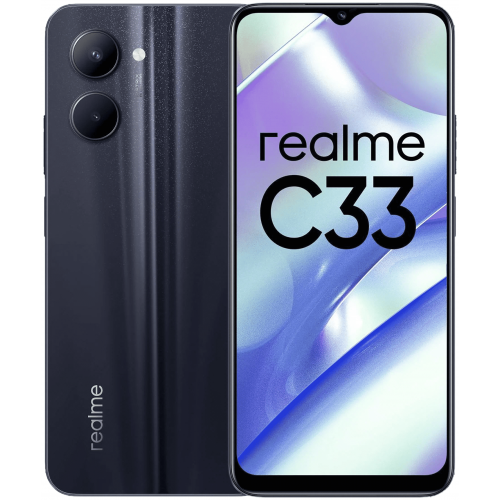 Смартфон Realme C33 4/128GB, черный (RU) по цене 9 900 ₽