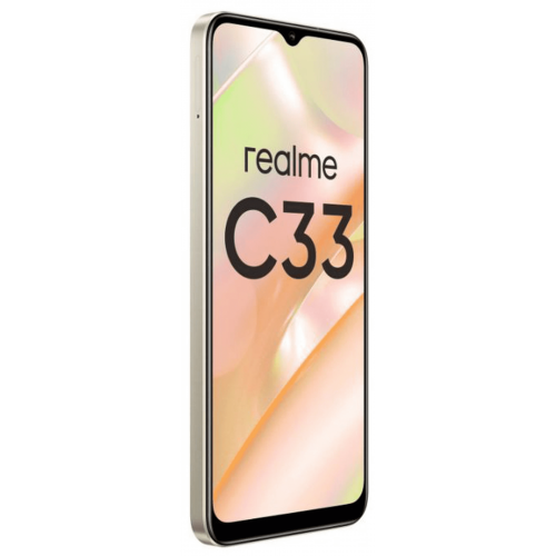 Смартфон Realme C33 4/128GB, золотой (RU)