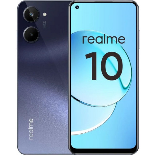 Смартфон Realme 10 8/256GB, черный (RU) по цене 19 690 ₽