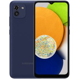 Смартфон Samsung Galaxy A03 4/64 ГБ, синий (KZ)