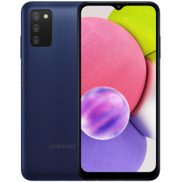 Смартфон Samsung Galaxy A03s 3/32 ГБ, синий