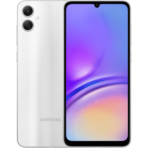 Смартфон Samsung Galaxy A05 4/64 ГБ, серебристый