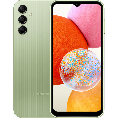 Смартфон Samsung Galaxy A14 4/64 ГБ, зеленый по цене 12 690 ₽