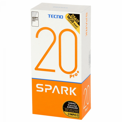 Смартфон Tecno Spark 20 Pro+ 8/256GB, золотой