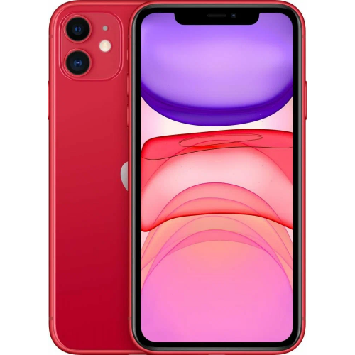 Смартфон Apple iPhone 11 128 ГБ, красный, акб 100% (б/у арт.9337) по цене 34 490 ₽
