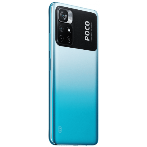 Смартфон Xiaomi Poco M4 Pro 5G 6/128GB, синий (RU) по цене 15 990 ₽