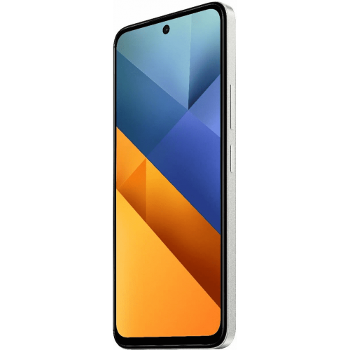 Смартфон Xiaomi Poco M6 6/128GB, серебристый (EU)