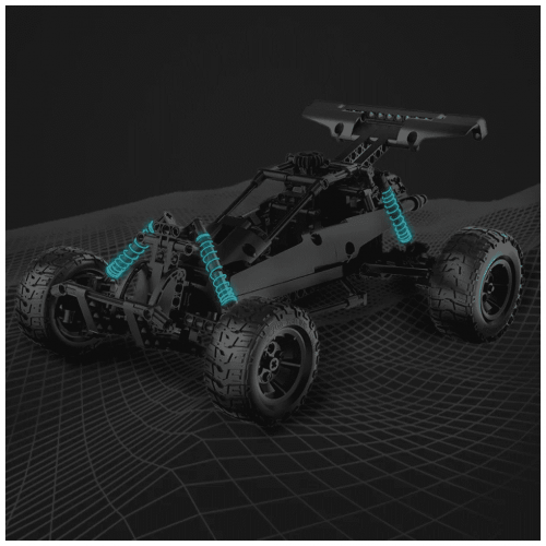 Конструктор ONEBOT MITU Desert Racing Car Building Blocks (SMSC01IQI)